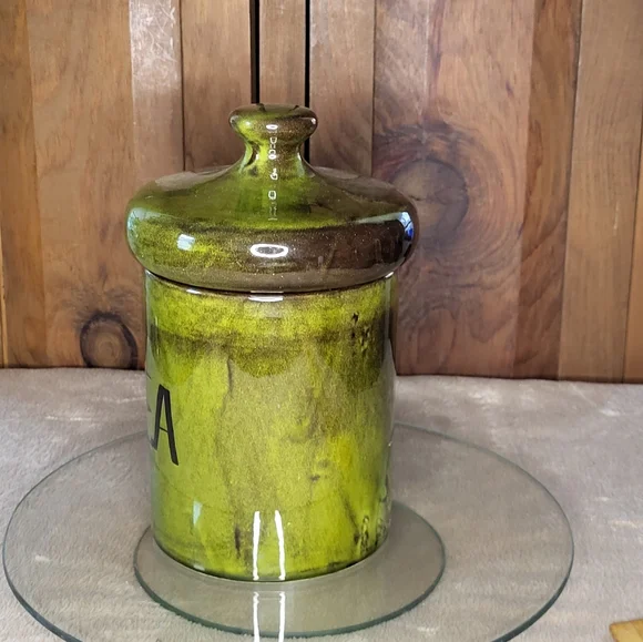 Mid Century Tea Canister